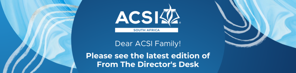 From the Director’s Desk 2026 – ACSI